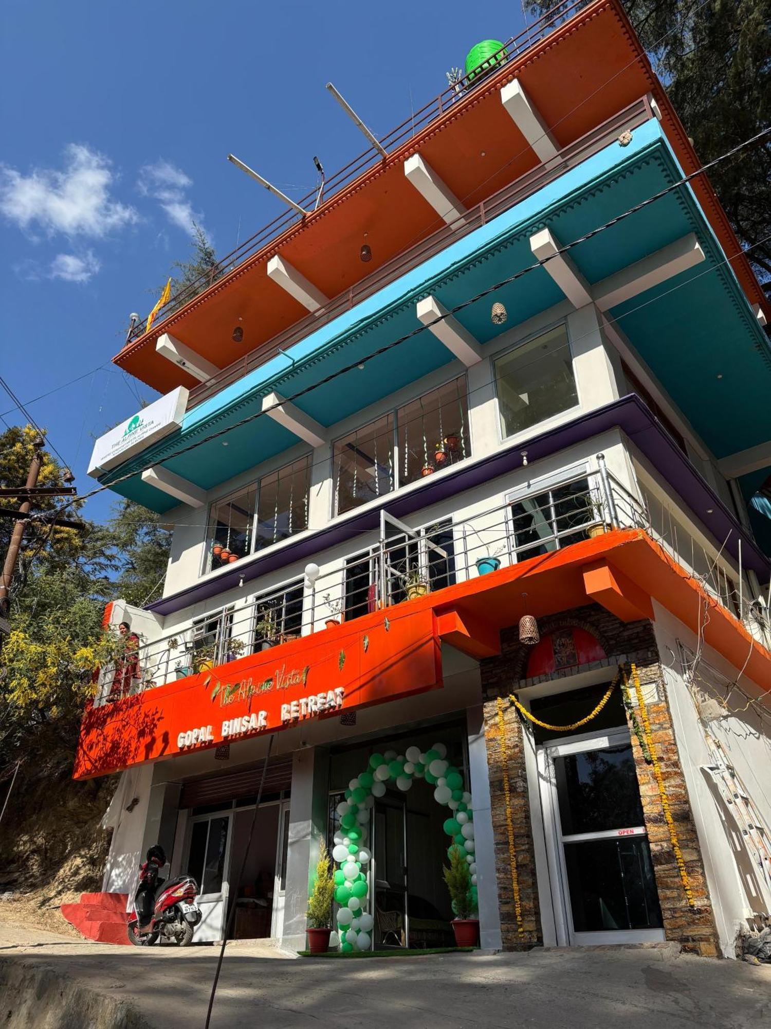 The Alpine Vista Hotel Almora Exterior photo